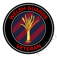 Welsh Guards Veterans Sticker